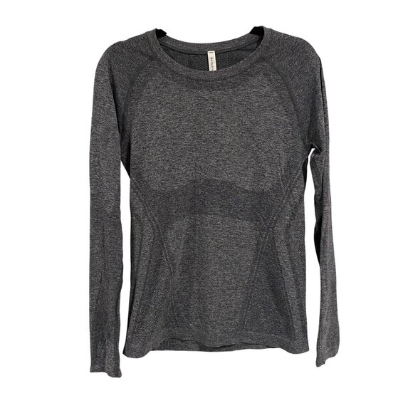 Athleta Momentum Heather Gray‎ Top Size M - Picture 1 of 6